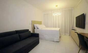 Imagem 2: Flat Muro Alto mobiliado