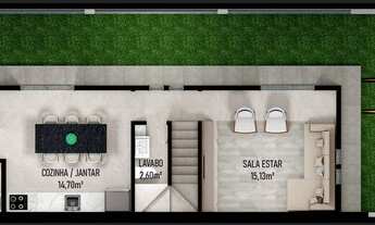 Imagem 5: Sobrado 2 suítes no Gravata - antes da radial - 500m do mar