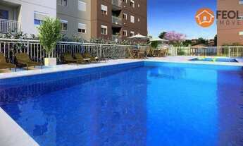 Imagem 2: Apartamento com 2 dormitórios para alugar, 49 m² por R$ 1.639,55/mês - Vila Mollon IV - Sa