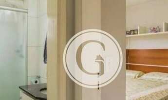 Imagem 5: Apartamento com 02 dormitórios mobiliado à venda, 48 m², condomínio com lazer completo - F