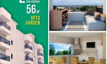 Imagem 2: Apartamento com 2 dormitórios à venda, 56 m² por R$ 220.000,00 - Jardim Bela Vista - Jacar