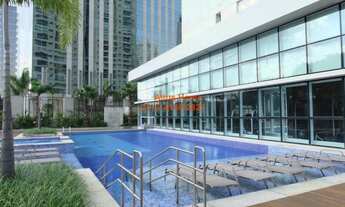 Imagem 3: AR CONDICIONADO - MOBILIADO - Cond. Thera Berrini - ANDAR ALTO