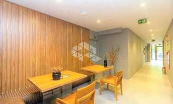 Imagem 2: Apartamento 1d com garagem rotativa em condominio com infra completa na Cidade Baixa em fr