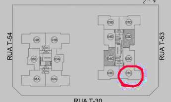 Imagem 6: Apartamento Bueno Andar Alto 80m² Apartamento com 3 Quarto(s) e 2 banheiro(s) à Venda, 80