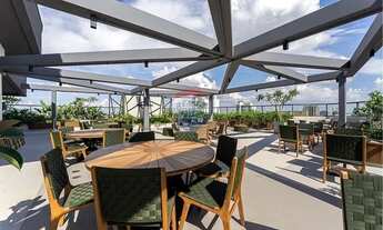 Imagem 5: Apartamento de 124m² com 3 Suítes para Alugar em Alphaville SP - Condomínio de Alto Padrão