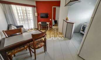 Imagem: Flat com 1 dormitório para alugar, 37 m²