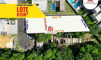 Imagem: Lote 615m² no Reserva do Parque