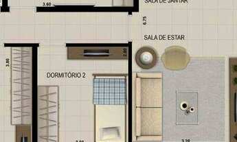 Imagem 5: Apartamento com 2 dormitórios, 77 m² - venda por R$ 699.000,00 ou aluguel por R$ 3.900,00