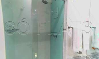 Imagem 6: Flat em Pinheiros com entrada imediata disponível para locação com 1 dormitório e 1 vaga d