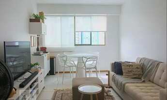 Imagem 2: Edf Felicita Prince apartamento 1 quarto totalmente mobiliado em Boa viagem