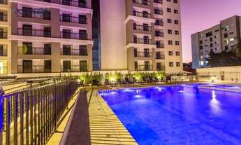 Imagem 4: Apartamento com 1 dormitório para alugar, 52 m² por R$ 2.750,00/mês - Estancia Lynce - Ati