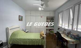 Imagem 2: Amplo apartamento na QUADRA DA PRAIA no EMBARÉ - Varanda, garagem fechada e dep. completa