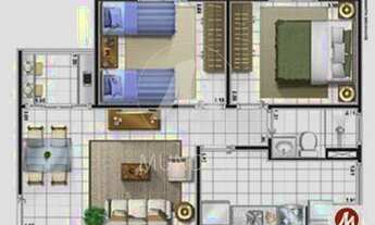 Imagem 5: Apartamento (outros) 2 dormitórios, cozinha planejada, portaria 24hs, lazer, espaço gourme