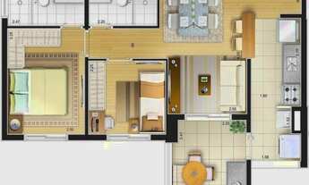 Imagem: Apartamento à venda, 57 m² por R$ 647.600,00