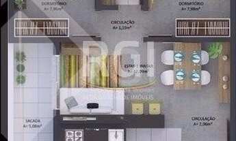 Imagem 3: Apartamento para Venda - 54.78m², 2 dormitórios, 1 vaga - Rio Branco