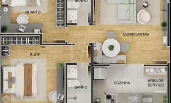 Imagem 7: Cobertura à venda, 2 quartos, 1 suíte, 1 vaga, Serra - Belo Horizonte/MG