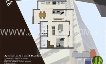 Imagem 3: RESIDENCIAL DOM CASMURRO, BAIRRO DAMAS, NASCENTE, 50 e 57m², 2 e 3 QUARTOS, 2 VAGAS