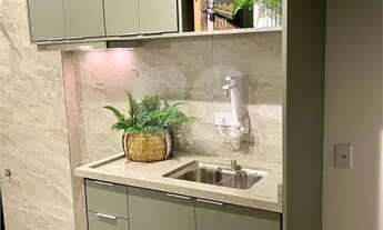 Imagem 5: Apartamento à venda ou para alugar com 1 quarto, sendo 1 suíte, no condomínio Victória, Sã