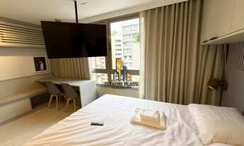 Imagem 7: Apartamento para locação em Pinheiros 28 m², mobiliado, andar alto