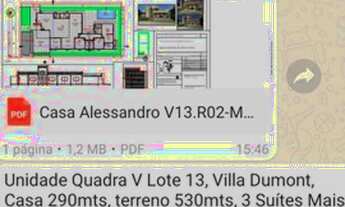 Imagem 2: Villa Dumont 4 Residências em fase final de construção