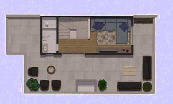 Imagem 2: Triplex com 4 dormitórios à venda, 143 m² por R$ 790.000 - Boa Vista - Curitiba/PR