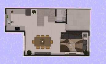 Imagem 3: Triplex com 4 dormitórios à venda, 143 m² por R$ 790.000 - Boa Vista - Curitiba/PR