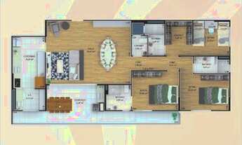 Imagem 2: Apartamento à venda, 92 m² por R$ 645.000,00 - Aviação - Praia Grande/SP