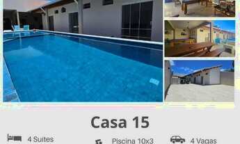 Imagem: Casas Temporada Itanhaém - Piscina Aquecida