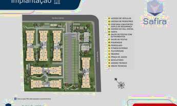 Imagem 6: Apartamento para venda possui 40 metros quadrados com 2 quartos
