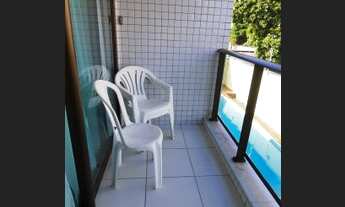 Imagem 3: Alugo lindo apartamento todo mobiliado de 2 quartos a 200 metros da praia no Cabo Branco