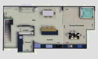 Imagem 7: Cobertura com 3 suítes no Granbery!