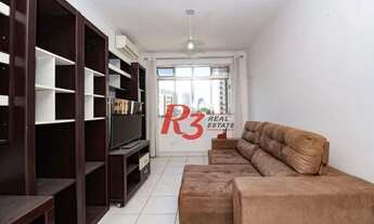 Imagem 2: Apartamento com 2 dormitórios à venda, 134 m² por R$ 590.000,00 - Ponta da Praia - Santos