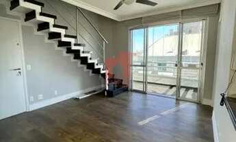 Imagem 5: Excelente Apartamento Duplex, com varanda em Moema, possui 71m², semi mobiliado, com 2 qua