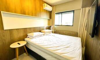 Imagem 2: Um verdadeiro luxo: lindo apartamento todo mobiliado no Edifício Time - Excelente Investim