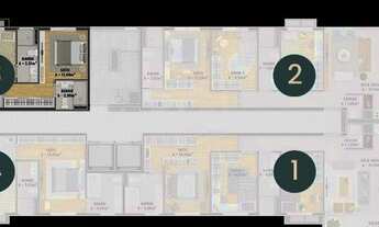 Imagem 4: Apartamento para Venda - 80.01m², 2 dormitórios, sendo 2 suites, 2 vagas - Menino Deus