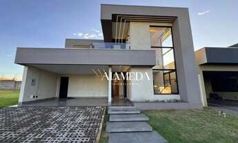 Imagem 2: Sobrado Alto Padrão com fachada imponente para Alugar - Condomínio Bellevie Cambé/PR