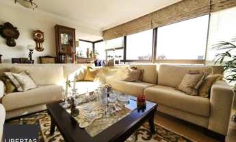 Imagem 2: Apartamento de 196,96m², 3 dormitórios, 2 suítes, lareira, 3 vagas cobertas, no