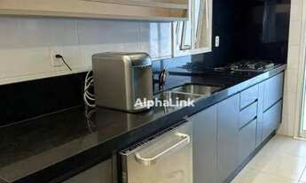 Imagem 4: Apartamento com 3 dormitórios para alugar, 136 m² por R$ 16.202,00/mês - Alphaville - Sant