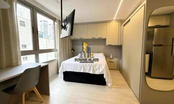 Imagem 2: Apartamento para locação em Pinheiros 28 m², mobiliado, andar alto
