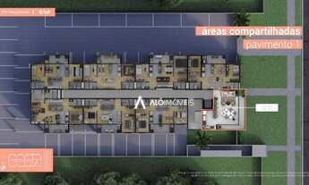 Imagem 4: Apartamento com 3 dormitórios à venda, 64 m² por R$ 519.900,00 - Boa Vista - Curitiba/PR