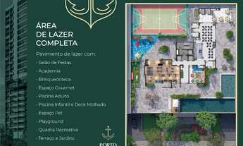 Imagem 6: Apto 3/4 e 1 suíte de 83,56, 2 vagas no Empreendimento Porto Capim Macio por 554.246,82