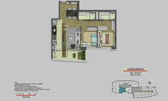 Imagem 7: Athenas Aptos 1, 2 e 3 Quartos 54m², 67m², 88m² e 91m² Condição Parcelada até Entrega