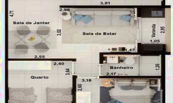 Imagem 3: TAUBATÉ - Apartamento Padrão - VISTA ALEGRE