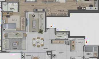 Imagem 7: Apartamento com 4 dormitóriosBelo Horizonte, no bairro Savassi