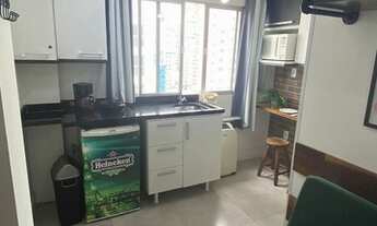 Imagem: Kitnet Mobiliada prédio frente mar - Pioneiros