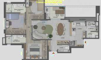 Imagem 7: Apartamento com 3 dormitóriosBelo Horizonte, no bairro Savassi