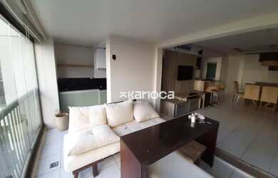 Imagem 2: Apartamento com 2 dormitórios para alugar, 98 m² por R$ 6.450,00/mês - Barra da Tijuca - R