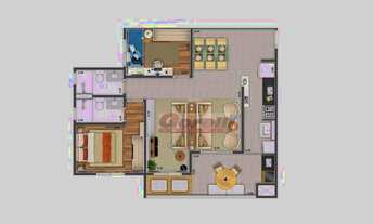 Imagem 6: Apartamento com 2 dormitórios para alugar, 69 m² por R$ 4.089,90/mês - SPLENDYA ARUJÁ - Ar