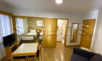 Imagem: Flat na Al. Campinas, fácil acesso a Av