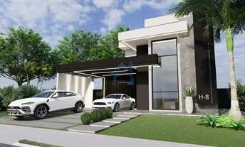 Imagem 2: Casa alto padrão em construção no Cond. Alphaville Castello